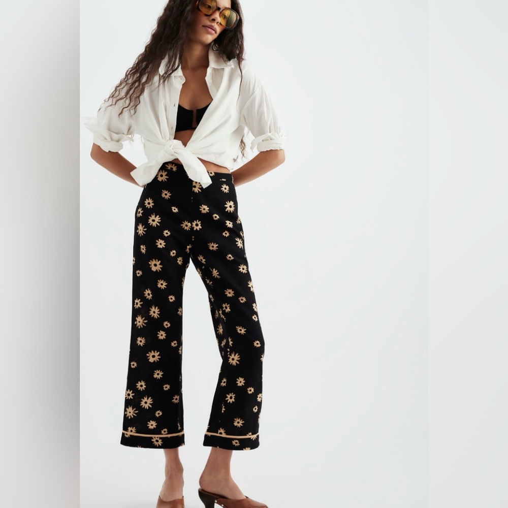 NWT Free People Lee solid button down in clean ivory - L - Picture 5 of 5